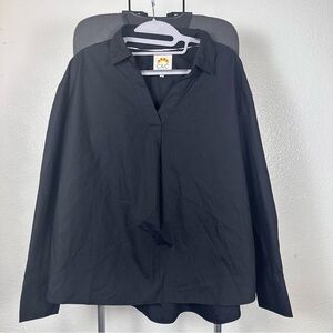 C&C Women’s Black Long Sleeve Blouse Size L
